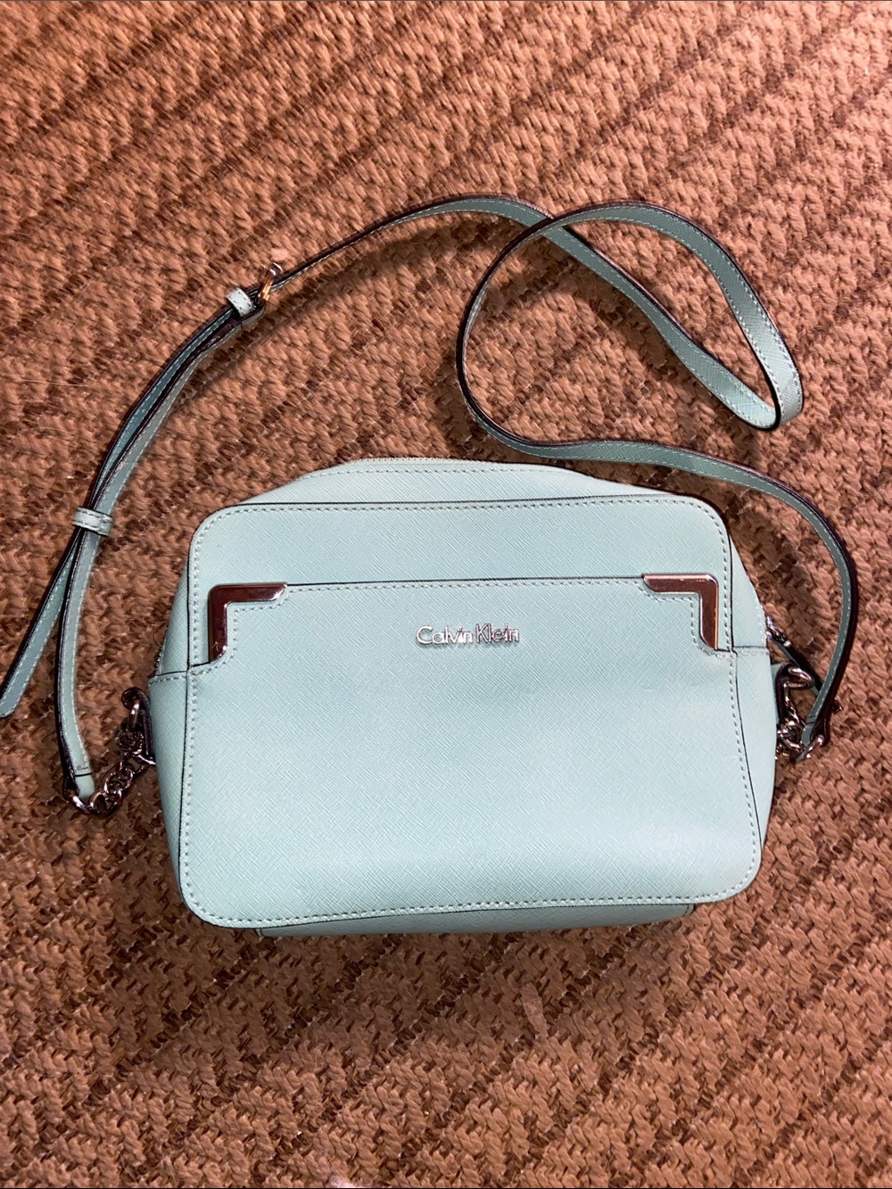 Calvin Klein Mint Green Crossbody Bag